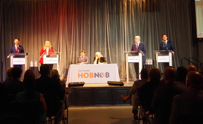 Indiana secretary of state hopefuls clash over voting rules, office audit