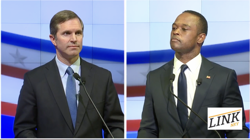 Beshear, Cameron clash on wide range of issues in Northern Kentucky debate