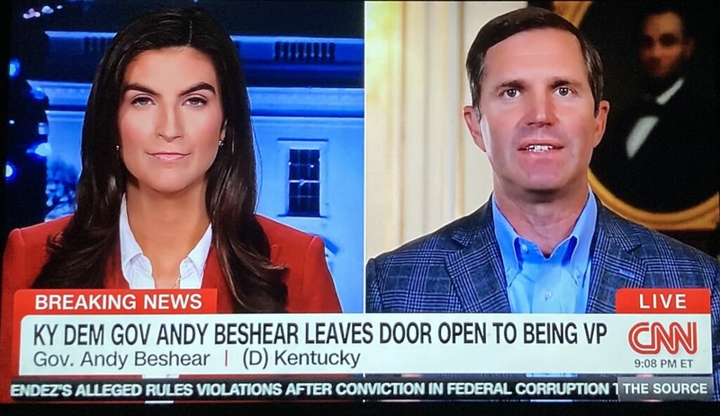 Andy Beshear sees a path: running through J.D. Vance