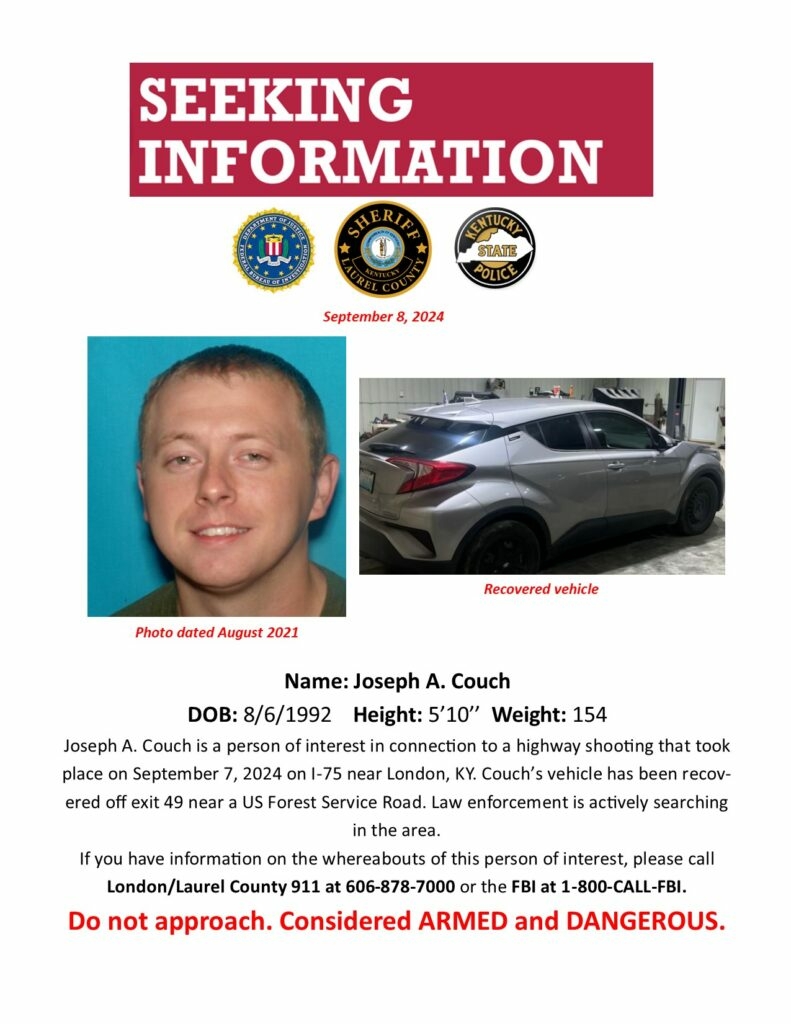 Kentucky State Police working to identify body found near site of Interstate 75 shooting