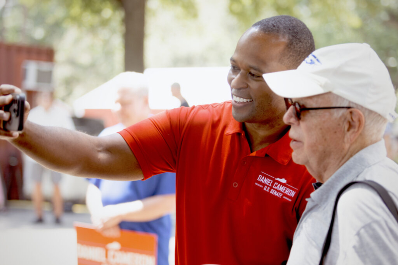 Daniel Cameron runs on faith, not money in quest for US Senate