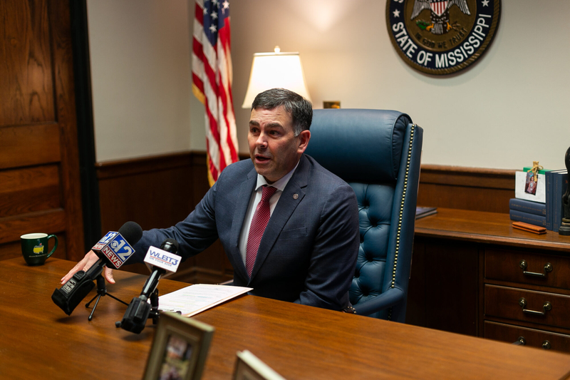 Suspicious letter to Mississippi Secretary of State Watson intercepted