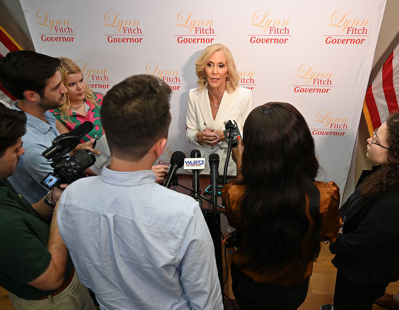 Lynn Fitch kicks off governor campaign with promise to speed up income tax phase-out