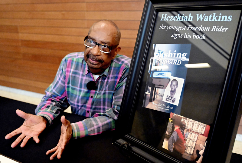 Hezekiah Watkins gets birthday wishes at Mississippi Civil Rights Museum
