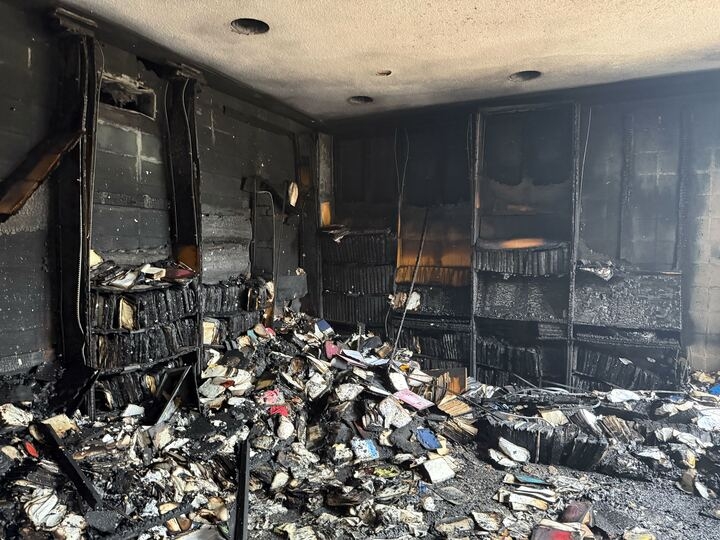 Suspect arrested in predawn fire that left parts of Mississippi’s largest synagogue in charred ruins