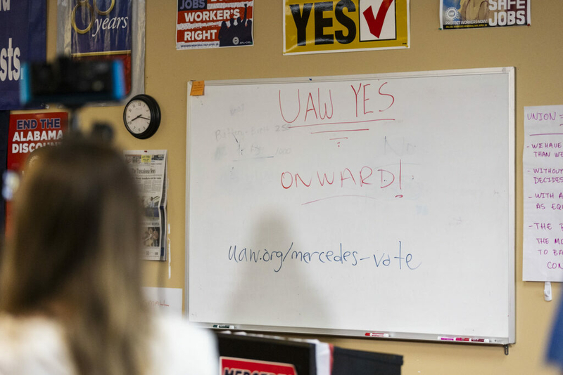 UAW files objections to Mercedes-Benz union vote