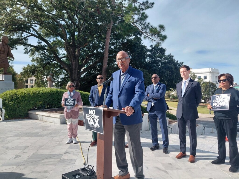 Alabama Democrats highlight decades-long effort to repeal grocery tax
