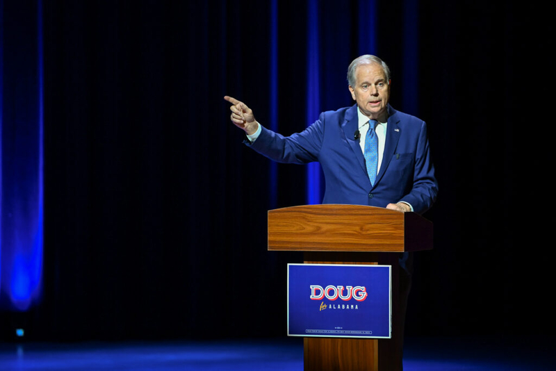 Campaigning around Alabama, Doug Jones tries to open a path for Democrats