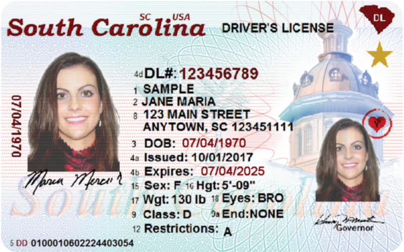 SC DMV to start mailing new licenses as part of security upgrade