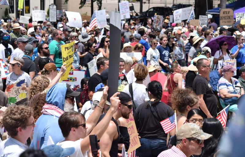 Thousands attend SC ‘No Kings’ protests