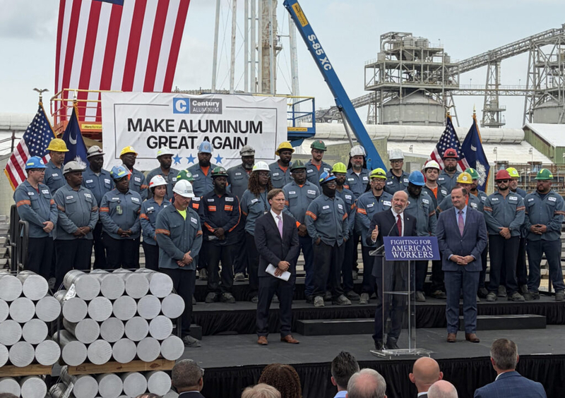 SC aluminum smelter back to full production after a decade of lower capacity