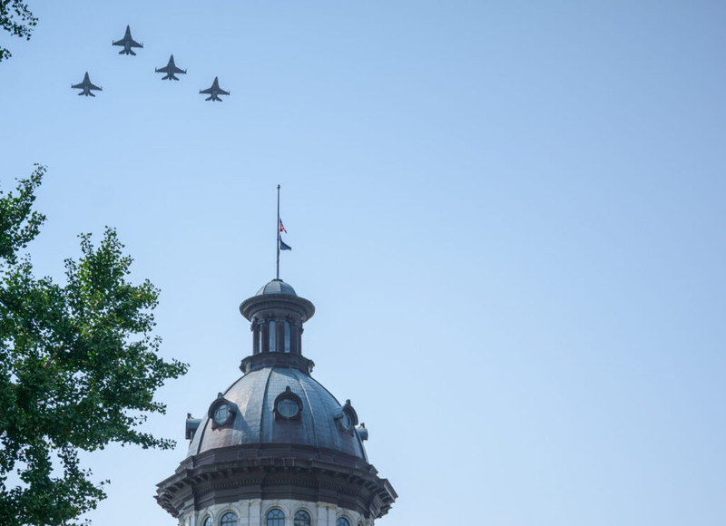 Sen. Lindsey Graham’s Columbia funeral in photos