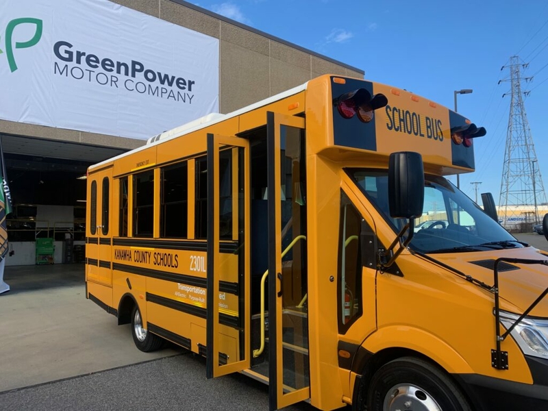 Four electric buses from WV manufacturer on their way to school districts聽