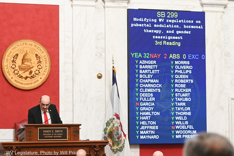 WV Senate continues its focus on gender, passes two bills aimed at transgender youth