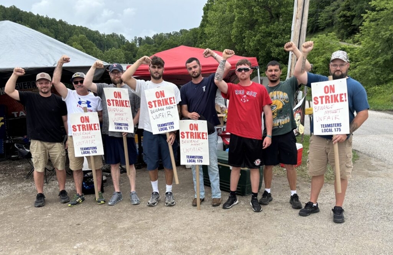 Beverage Market strike enters eighth week with no agreement in sight