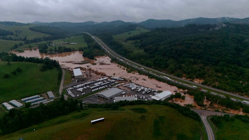 National Weather Service says nine tornadoes hit WV last week