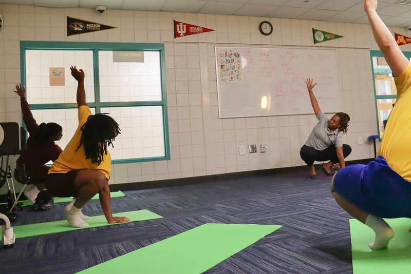 Yoga helped her heal. Now she’s helping incarcerated teens