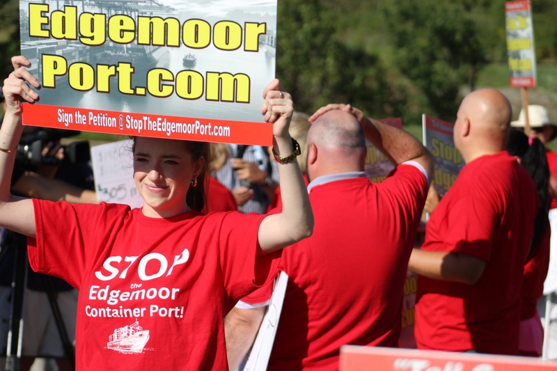 Edgemoor port expansion underway despite opposition