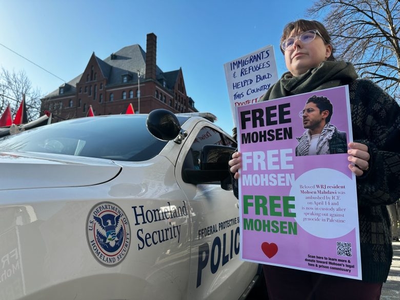 Lawyers for Mohsen Mahdawi, detained Palestinian Vermonter, argue for his release