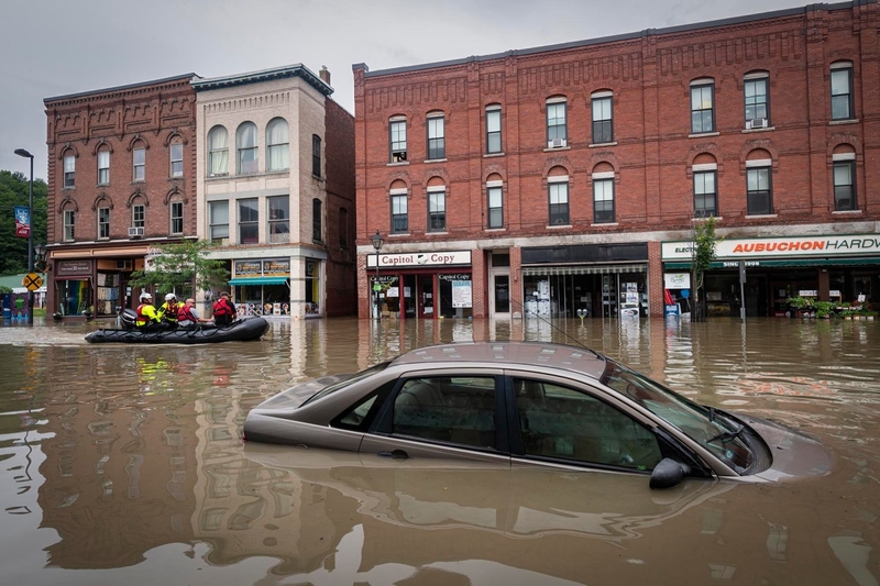 After historic flooding, many Vermont towns still awash in red ink and repairs