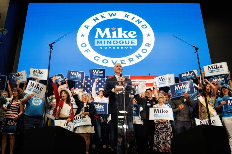Minogue wins GOP primary for governor, setting stage for matchup with Healey