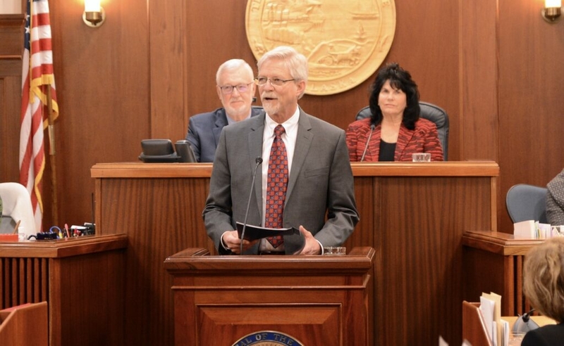 Chief justice touts increased accessibility of courts, progress on case backlog in annual speech