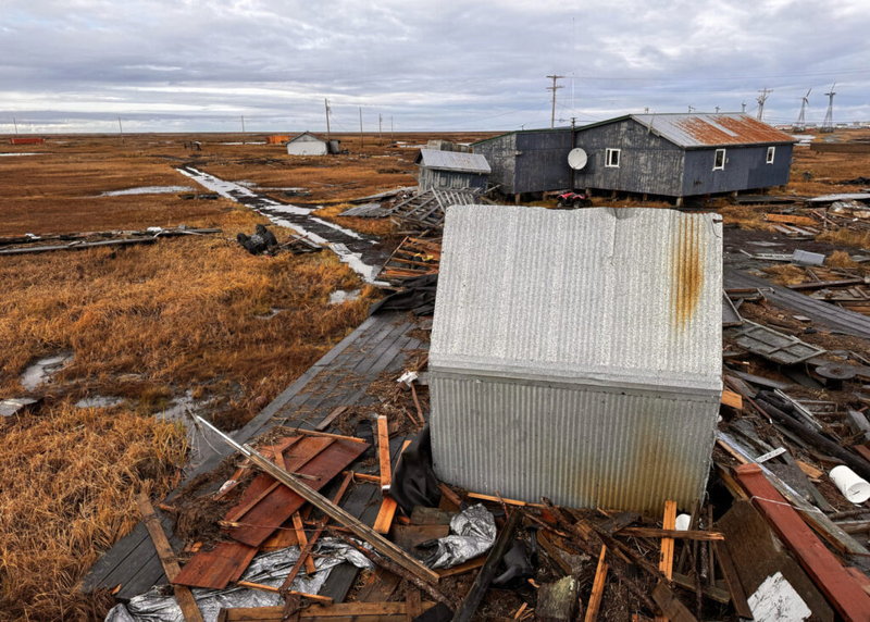 Who pays when a remote Alaska village can no longer stay?