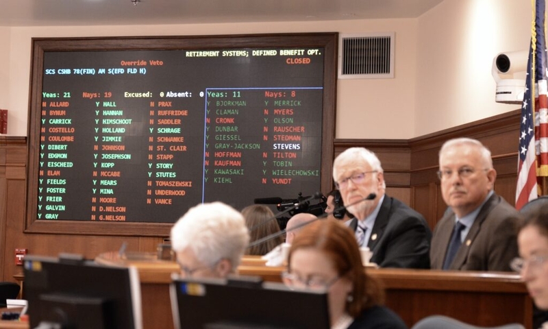 Alaska legislators fail to override governor’s veto of public pension bill