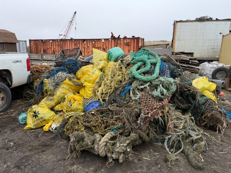 Cleanups removed over 1.5 million pounds of trash from Alaska beaches last year, report says