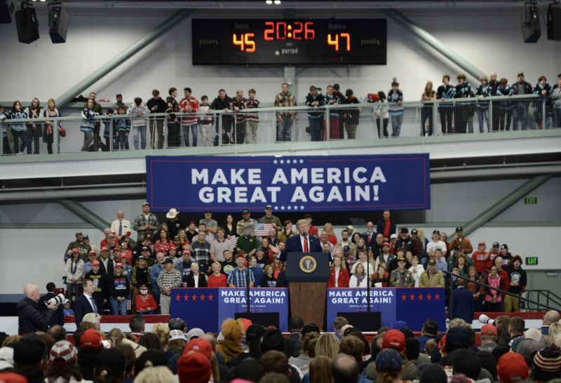 On the campaign trail for Republicans, Trump changes course and advocates for mail-in voting