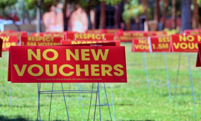 Arizona voters won’t get to rein in vouchers. Don’t tell us they all love it.