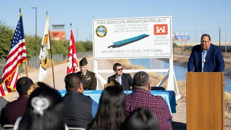 Gila River Indian Community moves foward with solar canal project ...