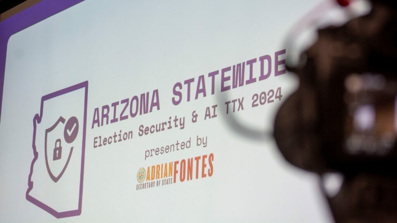 In role-playing elections officials for a day, journalists grapple with AI trickery