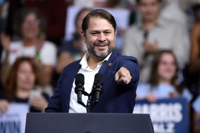 Ruben Gallego, AZ’s first Latino senator, says there’s room to work with Trump on border security
