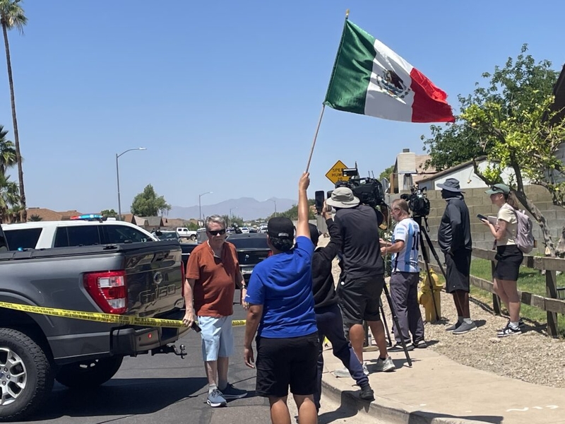 Protesters clash with police as ICE raids surge across Phoenix metro area
