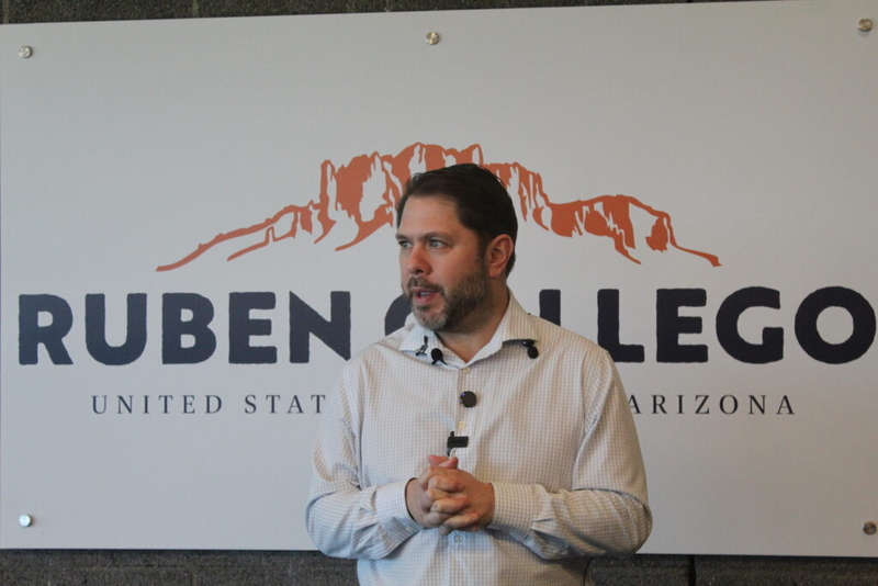 ‘We can’t just be anti-Trumpers’: Gallego pitches education vision for Democratic majority