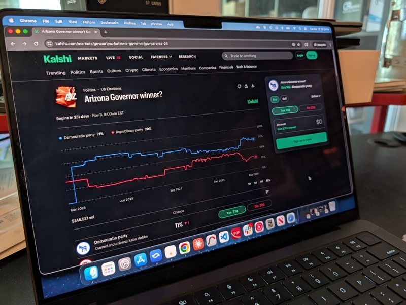 In unprecedented move, Arizona files criminal charges against prediction market company Kalshi