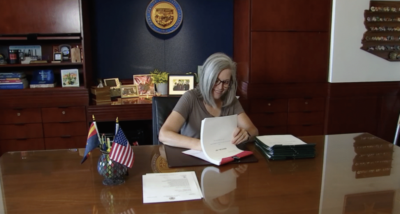 Hobbs signs $18.3B Arizona budget, calling Trump-conforming tax cuts a ‘historic’ win