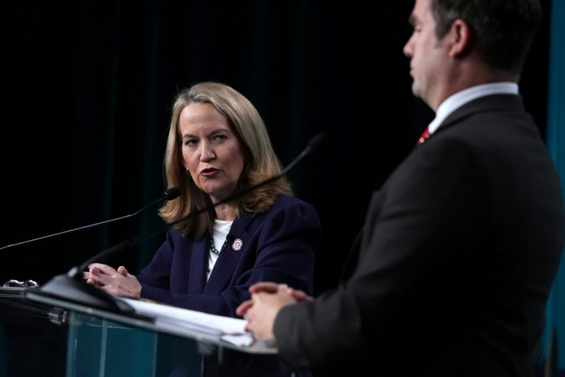 Arizona AG rivals Mayes and Petersen trade attacks over experience, donors and deportation