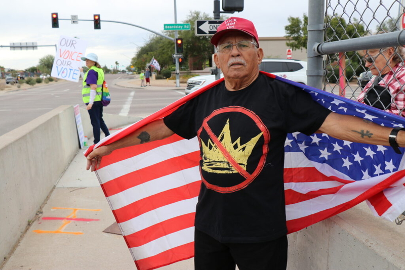Arizona No Kings crowds channel anger at Trump and Republicans into early votes