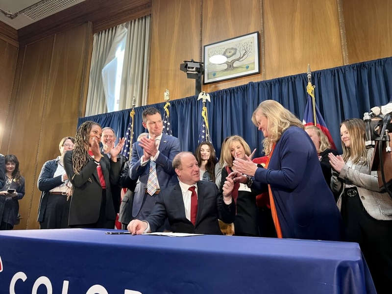 Colorado Gov. Jared Polis signs four gun control bills into law | News ...