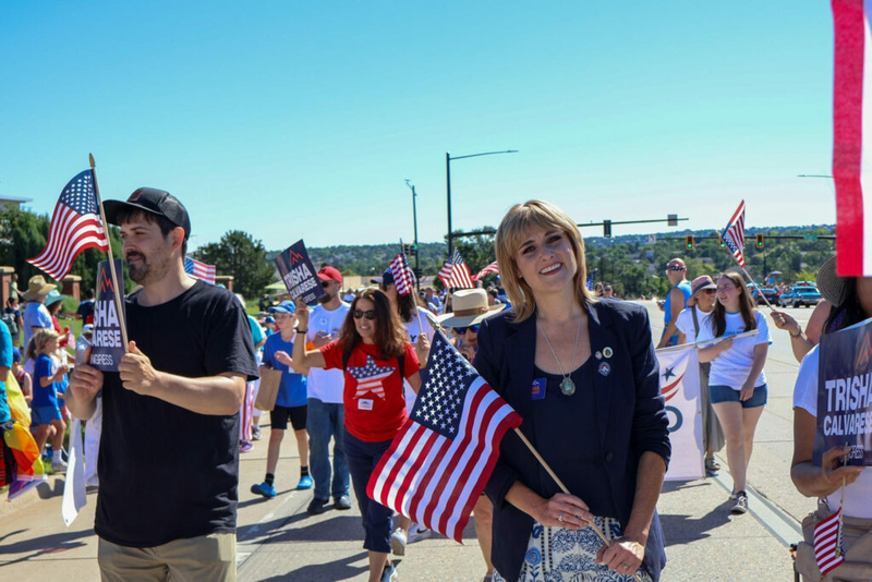 Boebert challenger Trisha Calvarese fights against the odds in Colorado’s 4th District