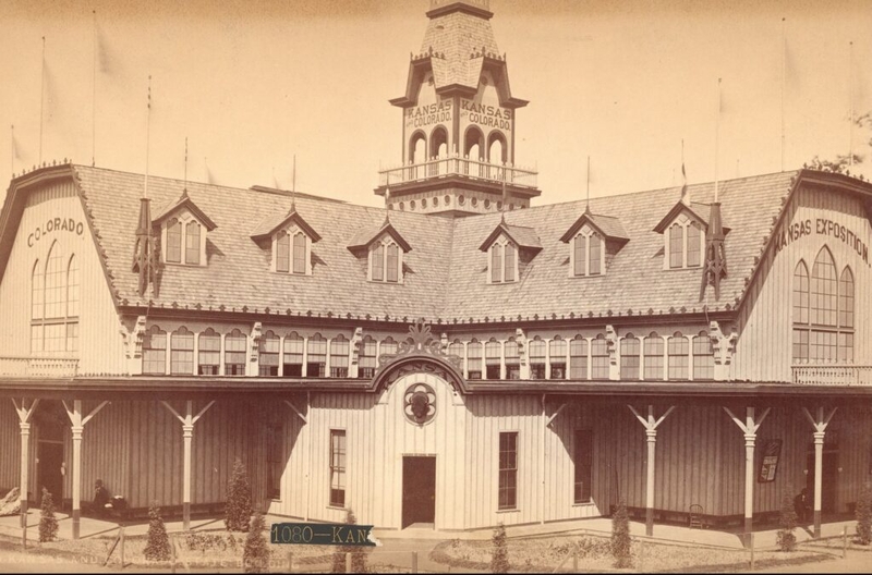A Rocky Mountain diorama represented Colorado at the 1876 Centennial Expo