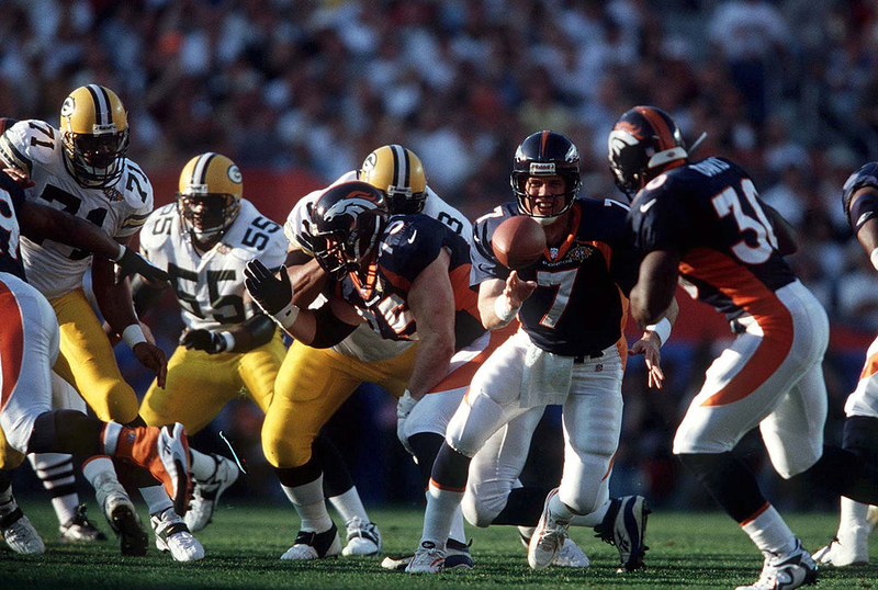 Fifty for 150: John Elway leads Denver Broncos to first Super Bowl win in 1998