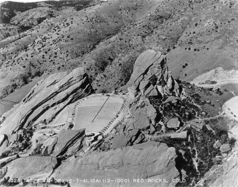 Fifty for 150: Red Rocks Amphitheatre, iconic Colorado live music venue, opens in 1941