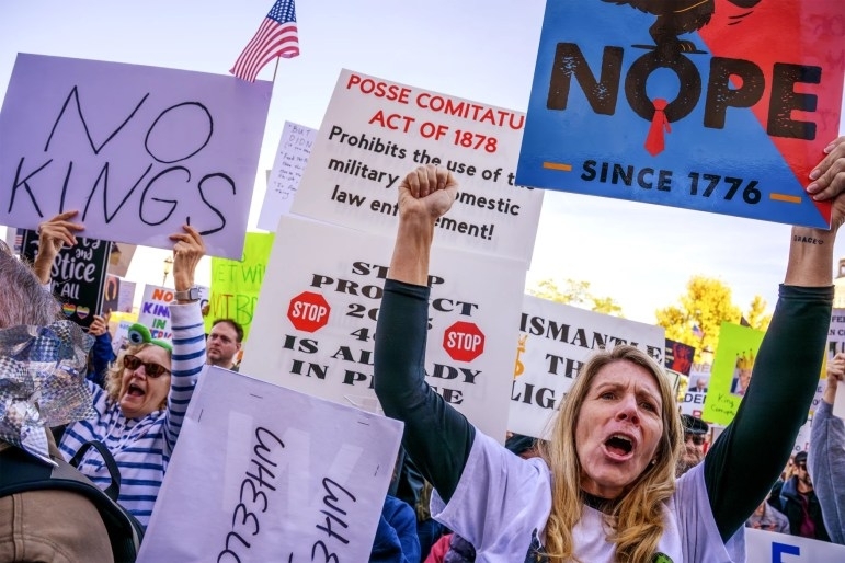 ‘No Kings’ rallies on Saturday focusing on early voting
