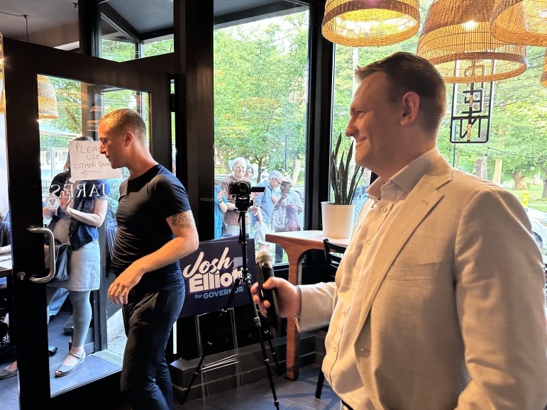 Finished with fundraising, Josh Elliott goes on the road