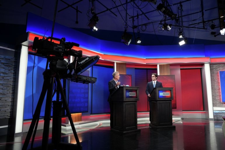 CT gets first side-by-side look at Lamont and Fazio in TV debate