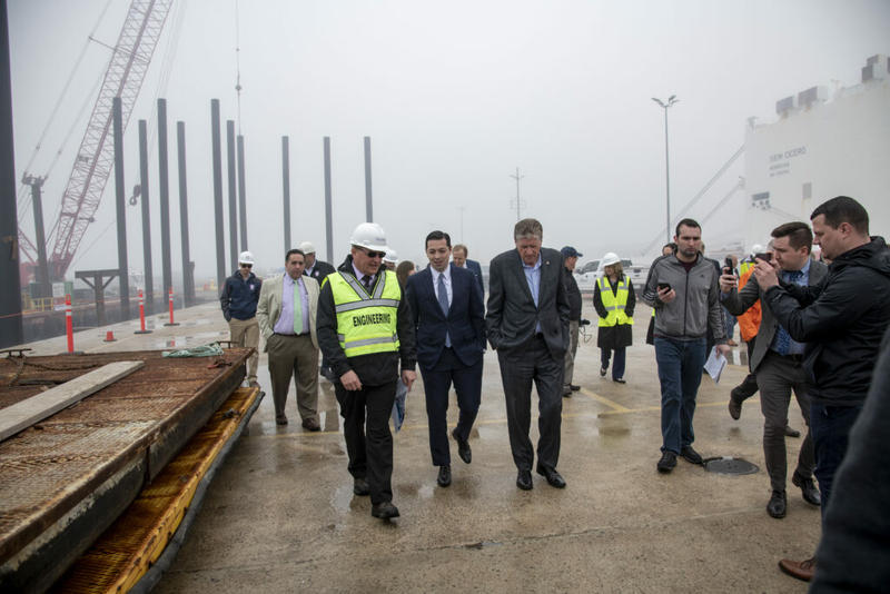 Order in the Port: Work underway to rebuild Quonset’s Pier 1 | News ...