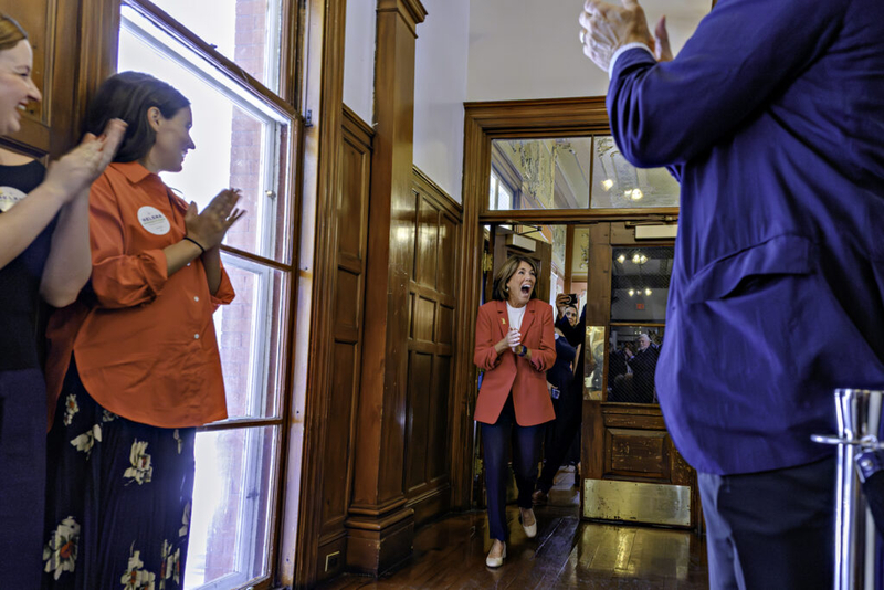 Helena Foulkes kicks off 2026 campaign. Her walk-off song? Lizzo’s ‘It’s about damn time’